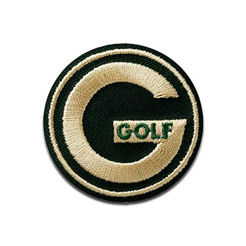 Golf Logo - Aufnäher, Bügelbild, Aufbügler, Applikationen, Patches, Flicken, zum aufbügeln, Größe: 4,3 x 4,3 cm von Mono-Quick