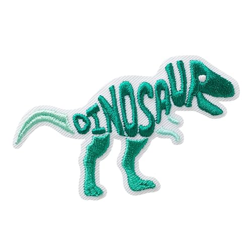 Mono Quick 08222 Dino mit Schrift Bügelbild, Patch, ca. 4,4 x 7 cm Dinosaurier T-Rex Mono Quick 08222 Dino mit Schrift Bügelbild, Patch, ca. 4,4 x 7 cm Dinosaurier T-Rex von Mono Quick