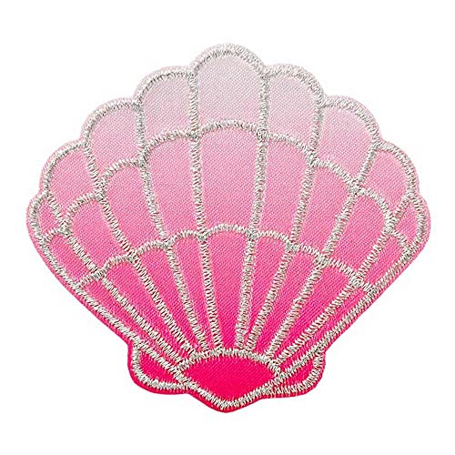 Mono Quick 1205x Muscheln Bügelbilder, Pink, Lila, Türkis, Blau - Applikation Meer (12056 - Pink) von Mono Quick