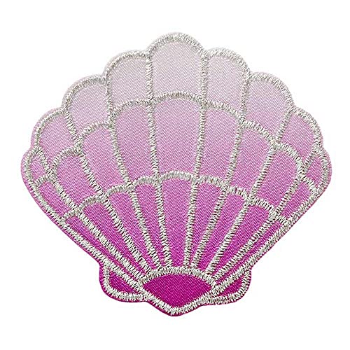 Mono Quick 1205x Muscheln Bügelbilder, Pink, Lila, Türkis, Blau - Applikation Meer (12058 - Lila) von Mono Quick