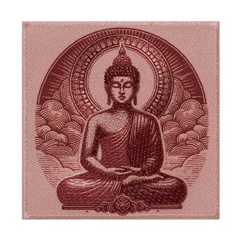 Mono-Quick 14052 Buddha Applikation, Bügelbild, Patch, Aufnäher, ca. 7,5x7,5 cm, Yoga Spirituell Mono-Quick 14052 Buddha Applikation, Bügelbild, Patch, Aufnäher, ca. 7,5x7,5 cm, Yoga Spirituell von Mono-Quick