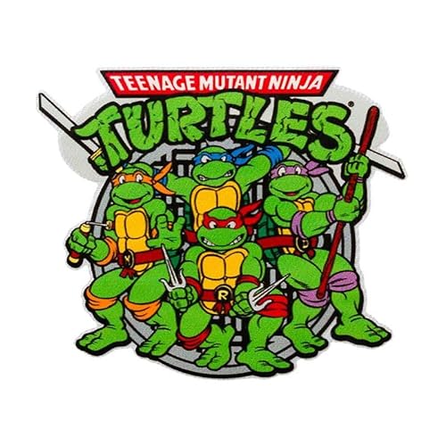Mono-Quick 1825x TMNT© Team Applikation, Bügelbild, Patch, versch. Motive, Teenage Mutant Ninja Turtles (18256 - TMNT Gruppe) von Mono-Quick