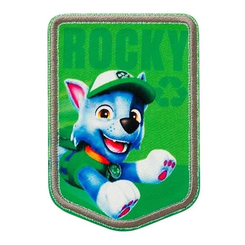 Mono-Quick 1828x Paw Patrol© Team Applikation, Bügelbild, Patch, Aufbügler, verschiedene Motive (18285 - PP Rocky) von Mono-Quick