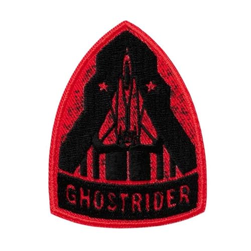 Mono-Quick 1829x Top Gun Maverick© Logo Applikation, Bügelbild, Patch, Aufbügler, verschiedene Motive (18293 - TGM Ghostrider) von Mono-Quick
