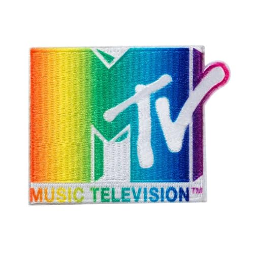 Mono-Quick 1830x MTV© Logo Applikation, Bügelbild, Patch, Aufbügler, verschiedene Motive (18307 - MTV Bunt) von Mono-Quick