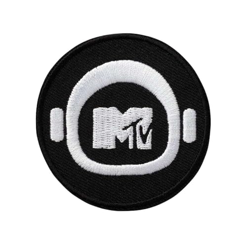 Mono-Quick 1830x MTV© Logo Applikation, Bügelbild, Patch, Aufbügler, verschiedene Motive (18309 - MTV Moon) von Mono-Quick