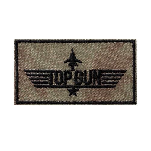 Mono-Quick 1830x Top Gun© Logo Applikation, Bügelbild, Patch, Aufbügler, verschiedene Motive (18302 - TG Logo) von Mono-Quick