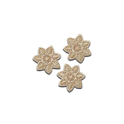 Mono-Quick 3 Sternchen beige - Aufnäher, Bügelbild, Aufbügler, Applikationen, Patches, Flicken, zum aufbügeln, Größe: 1,5 x 1,5 cm Mono-Quick 3 Sternchen beige - Aufnäher, Bügelbild, Aufbügler, Applikationen, Patches, Flicken, zum aufbügeln, Größe: 1,5 x 1,5 cm von Mono-Quick