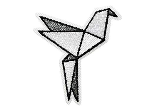 Mono-Quick Bügelbild Aufnäher Patch Applikation zum Aufbügeln Origami Vogel 4,5 cm x 5,0 cm Mono-Quick Bügelbild Aufnäher Patch Applikation zum Aufbügeln Origami Vogel 4,5 cm x 5,0 cm von Mono-Quick