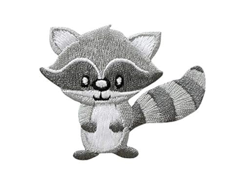 Mono-Quick Bügelbild Aufnäher Patch Applikation zum Aufbügeln Waschbär grau 6,0 x 5,0 cm Mono-Quick Bügelbild Aufnäher Patch Applikation zum Aufbügeln Waschbär grau 6,0 x 5,0 cm von Mono-Quick