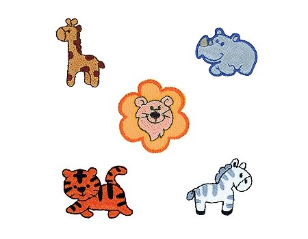 Mono-Quick Bügelsticker - Zootiere Set mit 5 Patches Mono-Quick Bügelsticker - Zootiere Set mit 5 Patches von Mono-Quick