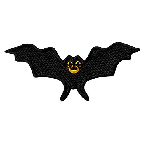 Mono Quick - Halloween Applikationen, Fledermaus Geist Spuckhaus, Bügelbild Aufnäher Flicken (04507 - Fledermaus) von Mono Quick