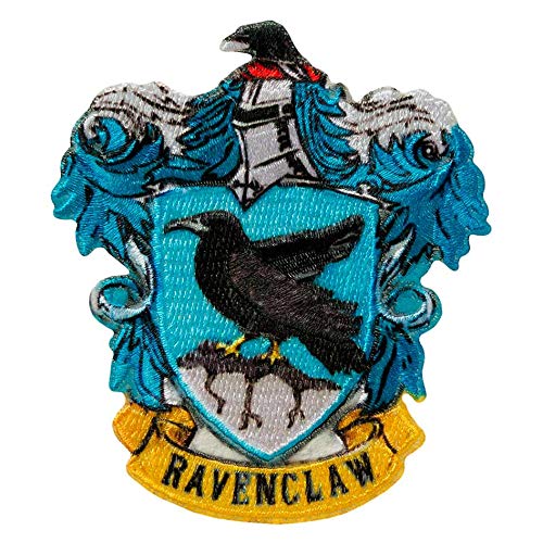 Mono Quick - Harry Potter Hogwarts Applikationen, Bügelbild Aufkleber Patch, Gryffindor Slytherin Hufflepuff Ravenclaw (18067 - Ravenclaw) von Mono Quick