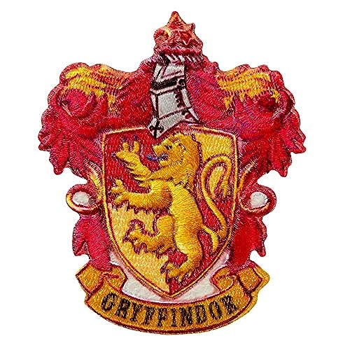 Mono Quick - Harry Potter Hogwarts Applikationen, Bügelbild Aufkleber Patch, Gryffindor Slytherin Hufflepuff Ravenclaw (18068 - Gryffindor) von Mono-Quick