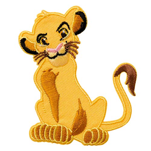 Mono Quick -König der Löwen Applikationen, Bügelbild Aufnäher Flicken, Simba, Pumbaa, Timon (16555 - Simba) von Mono Quick
