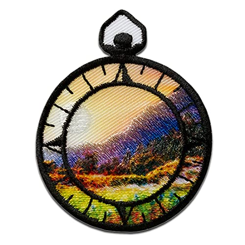 Mono Quick Kompass Landschaft - Aufnäher, Bügelbild, Aufbügler, Applikationen, Patches, Flicken, zum aufbügeln, Größe: 5,3 x 4,1 cm Mono Quick Kompass Landschaft - Aufnäher, Bügelbild, Aufbügler, Applikationen, Patches, Flicken, zum aufbügeln, Größe: 5,3 x 4,1 cm von Mono Quick