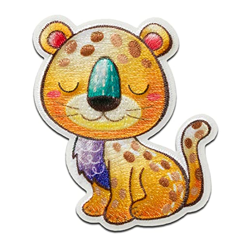 Mono Quick Leopard Tier - Aufnäher, Bügelbild, Aufbügler, Applikationen, Patches, Flicken, zum aufbügeln, Größe: 5 x 4,2 cm Mono Quick Leopard Tier - Aufnäher, Bügelbild, Aufbügler, Applikationen, Patches, Flicken, zum aufbügeln, Größe: 5 x 4,2 cm von Mono Quick