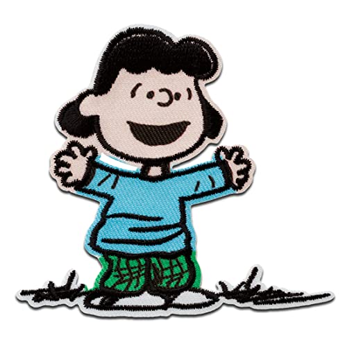 Mono Quick Peanuts Lucy - Aufnäher, Bügelbild, Aufbügler, Applikationen, Patches, Flicken, zum aufbügeln, Größe: 7,4 x 8 cm von Mono Quick