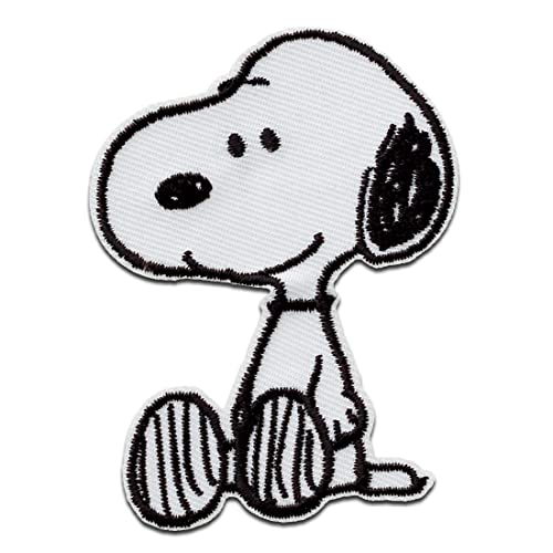 Mono Quick Peanuts Snoopy - Aufnäher, Bügelbild, Aufbügler, Applikationen, Patches, Flicken, zum aufbügeln, Größe: 7,6 x 5,7 cm von Mono-Quick