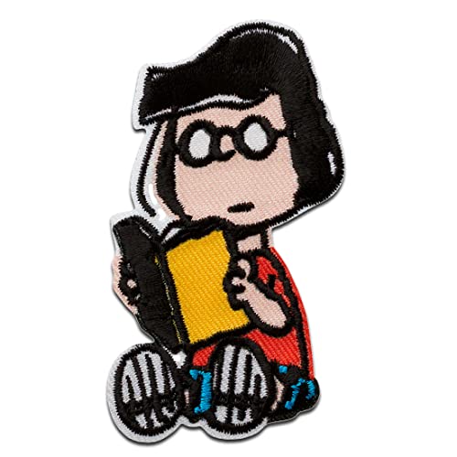 Mono Quick Peanuts Marcie - Aufnäher, Bügelbild, Aufbügler, Applikationen, Patches, Flicken, zum aufbügeln, Größe: 7,5 x 4,6 cm Mono Quick Peanuts Marcie - Aufnäher, Bügelbild, Aufbügler, Applikationen, Patches, Flicken, zum aufbügeln, Größe: 7,5 x 4,6 cm von Mono-Quick