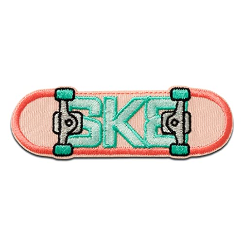 Mono Quick Skateboard - Aufnäher, Bügelbild, Aufbügler, Applikationen, Patches, Flicken, zum aufbügeln, Größe: 3 x 9,3 cm Mono Quick Skateboard - Aufnäher, Bügelbild, Aufbügler, Applikationen, Patches, Flicken, zum aufbügeln, Größe: 3 x 9,3 cm von Mono-Quick
