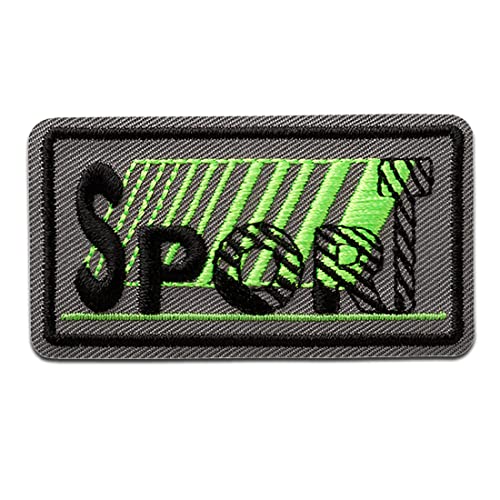 Mono Quick Sport Neon - Aufnäher, Bügelbild, Aufbügler, Applikationen, Patches, Flicken, zum aufbügeln, Größe: 3,3 x 6 cm Mono Quick Sport Neon - Aufnäher, Bügelbild, Aufbügler, Applikationen, Patches, Flicken, zum aufbügeln, Größe: 3,3 x 6 cm von Mono-Quick