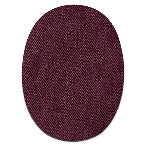 Mono Quick Stoffflicken Oval Beere 2 Stück - Aufnäher, Bügelbild, Aufbügler, Applikationen, Patches, Flicken, zum aufbügeln, Größe: 11,2 x 8,5 cm Mono Quick Stoffflicken Oval Beere 2 Stück - Aufnäher, Bügelbild, Aufbügler, Applikationen, Patches, Flicken, zum aufbügeln, Größe: 11,2 x 8,5 cm von Mono Quick
