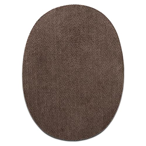 Mono Quick Stoffflicken Oval Braun 2 Stück - Aufnäher, Bügelbild, Aufbügler, Applikationen, Patches, Flicken, zum aufbügeln, Größe: 11,2 x 8,5 cm Mono Quick Stoffflicken Oval Braun 2 Stück - Aufnäher, Bügelbild, Aufbügler, Applikationen, Patches, Flicken, zum aufbügeln, Größe: 11,2 x 8,5 cm von Mono Quick