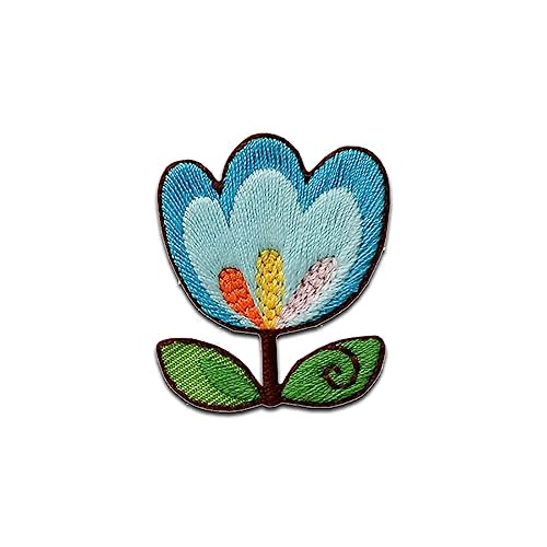 Mono-Quick Tulpe blau - Aufnäher, Bügelbild, Aufbügler, Applikationen, Patches, Flicken, zum aufbügeln, Größe: 3,1 x 3,1 cm Mono-Quick Tulpe blau - Aufnäher, Bügelbild, Aufbügler, Applikationen, Patches, Flicken, zum aufbügeln, Größe: 3,1 x 3,1 cm von Mono-Quick