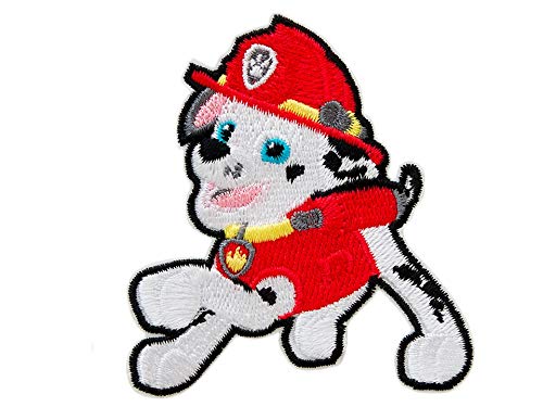 Monoquick Applikation Bügelbild Patch PAW Patrol © Marshall, ca. 6,5x7,0cm von Mono-Quick