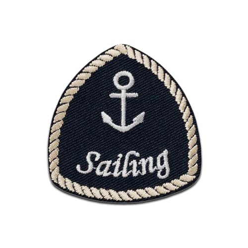 Sailing Dreieck - Aufnäher, Bügelbild, Aufbügler, Applikationen, Patches, Flicken, zum aufbügeln, Größe: 5,5 x 5,3 cm Sailing Dreieck - Aufnäher, Bügelbild, Aufbügler, Applikationen, Patches, Flicken, zum aufbügeln, Größe: 5,5 x 5,3 cm von Mono-Quick
