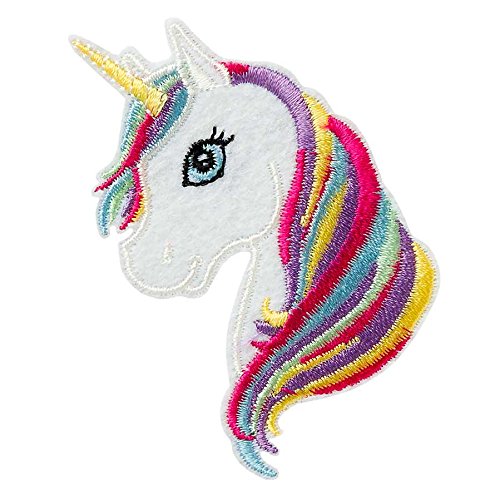 MonoQuick 12101 Einhorn Kopf Applikation, Unicorn, Flicken, Aufbügeln, Aufnähen, Aufkleben MonoQuick 12101 Einhorn Kopf Applikation, Unicorn, Flicken, Aufbügeln, Aufnähen, Aufkleben von MonoQuick