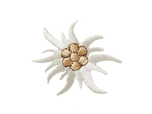 Monoquick Applikationen - Trachtenmotive - aufbügelbar Edelweiss, klein farbig 1 St, 04085, Beige, 4cm Monoquick Applikationen - Trachtenmotive - aufbügelbar Edelweiss, klein farbig 1 St, 04085, Beige, 4cm von Monoquick
