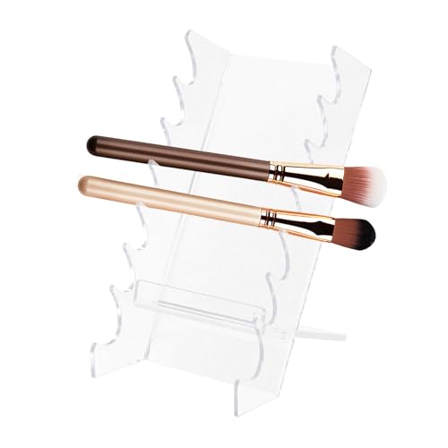 Monozoz Acryl-Make-up-Pinselhalter für Schminktisch, Künstlerpinselhalter, Schreibtisch-Aufbewahrungsregal für Buntstifte, Marker, Kunstbedarf-Organizer Monozoz Acryl-Make-up-Pinselhalter für Schminktisch, Künstlerpinselhalter, Schreibtisch-Aufbewahrungsregal für Buntstifte, Marker, Kunstbedarf-Organizer von Monozoz
