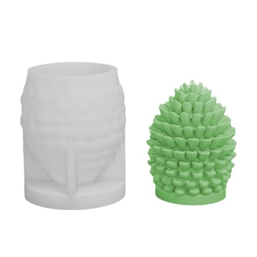 Monozoz Gießform für Tannenzapfen, Weihnachtsform für Tannenzapfen, Silikonharz, Kerzen-Bastelform für handgefertigte Kerzenseife Monozoz Gießform für Tannenzapfen, Weihnachtsform für Tannenzapfen, Silikonharz, Kerzen-Bastelform für handgefertigte Kerzenseife von Monozoz