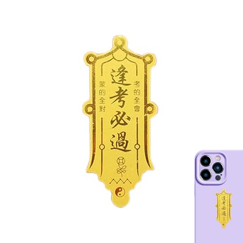 Monozoz Mondneujahr Aufkleber – Goldfolie Amulett Telefon Aufkleber | 2025 Frühlingsfest Aufkleber, chinesische Neujahrsdekorationen für Laptop Monozoz Mondneujahr Aufkleber – Goldfolie Amulett Telefon Aufkleber | 2025 Frühlingsfest Aufkleber, chinesische Neujahrsdekorationen für Laptop von Monozoz