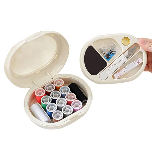 Monozoz Nähset | Nähzubehör und Zubehör-Set – Kompaktes, praktisches, tragbares multifunktionales Bastelwerkzeug für Zuhause, Reparatur, Schule, Stickerei, Reisen, Schneiderei, Quilten von Monozoz