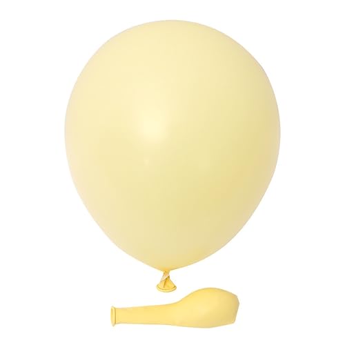 Monssiph Yellow Gelb Macaroon Balloon Party Child Birthday Luftballon Bright Color Ballon von Monssiph