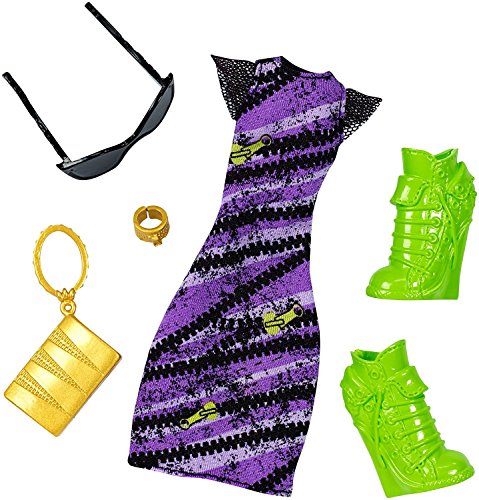 Monster High - DNX61 - Clawdeen Wolf Spooky Sweet Komplett-Look - Deluxe Puppe Kleidung Kostüm Fashion Pack Monster High - DNX61 - Clawdeen Wolf Spooky Sweet Komplett-Look - Deluxe Puppe Kleidung Kostüm Fashion Pack von Monster High