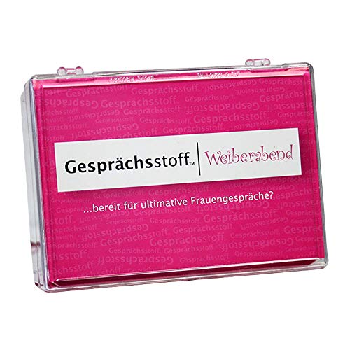 Monsterzeug Gesprächsstoff Spiel Weiberabend, Partyspiel für Frauen, Kartenspiel mit 100 Fragen, Spiel für Mädelsabende und JGAs Monsterzeug Gesprächsstoff Spiel Weiberabend, Partyspiel für Frauen, Kartenspiel mit 100 Fragen, Spiel für Mädelsabende und JGAs von Monsterzeug