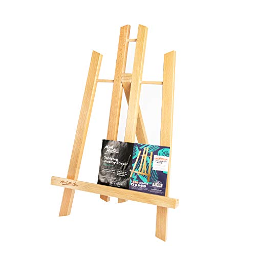 Mont Marte kleine Tischstaffelei aus Buchenholz – Small – Kompakte Staffelei – Holzstaffelei zum Präsentieren von Leinwänden und Keilrahmen bis 30 cm Mont Marte kleine Tischstaffelei aus Buchenholz – Small – Kompakte Staffelei – Holzstaffelei zum Präsentieren von Leinwänden und Keilrahmen bis 30 cm von Mont Marte