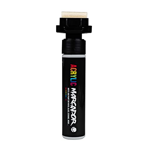 Montana Colors MTN Acryl Marcador Marker, Schwarz, 30 mm Spitze von Montana Colors