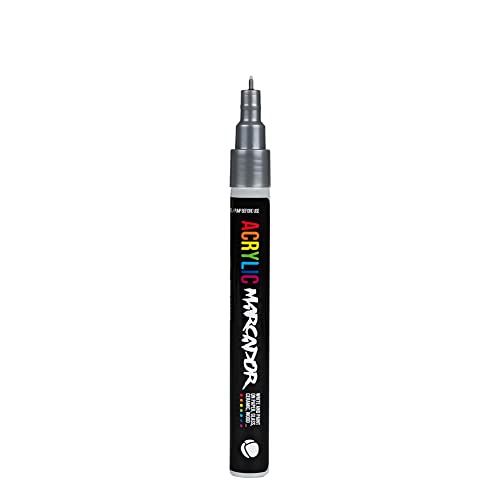 Montana Colors MTN Acryl Marcador Marker, Silber, 0,5 mm Spitze Montana Colors MTN Acryl Marcador Marker, Silber, 0,5 mm Spitze von Montana Colors