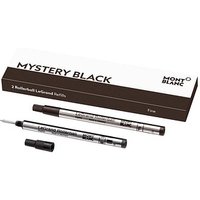 MONTBLANC LeGrand F Mystery Black Tintenrollerminen schwarz 0,8 mm 2 St. MONTBLANC LeGrand F Mystery Black Tintenrollerminen schwarz 0,8 mm 2 St. von Montblanc