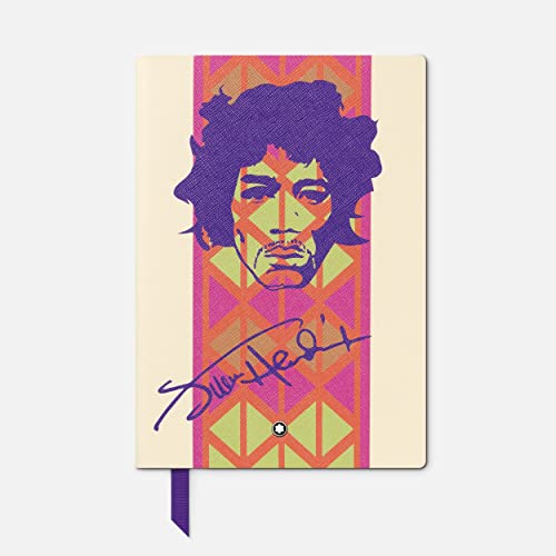 Montblanc Hommage to Great Characters Jimi Hendrix Notizbuch aus Leder in der Farbe Bunt 96 Blatt/192 Seiten, Maße: 21cm x 15cm x 1,8cm, 129469 Montblanc Hommage to Great Characters Jimi Hendrix Notizbuch aus Leder in der Farbe Bunt 96 Blatt/192 Seiten, Maße: 21cm x 15cm x 1,8cm, 129469 von Montblanc