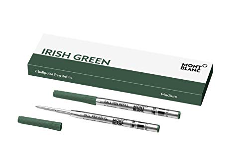 Montblanc "Irish Green 116216 Kugelschreiber Ersatzminen M – 2 x Kugelschreiber Minen grün – Ballpen Refill grün von Montblanc