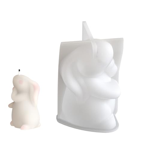 Kaninchenförmige Kerzen Gipsform Praktische Aromatherapien Silikonform Desktops Oramentform Home Dekoration Formen Kaninchenförmige Kerzen Gipsform Praktische Aromatherapien Silikonform Desktops Oramentform Home Dekoration Formen von Montesy