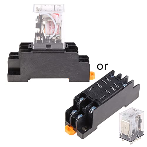 LY2NJ Zwischenprodukt MY4N-J, 220 V, für 12 V, 10 A, 8-polig, mit Basismodul-Platine, Ersatzkanal, Computersteuerungssystem, Komponenten, Klemmen, Teile, Drahtschalterbox LY2NJ Zwischenprodukt MY4N-J, 220 V, für 12 V, 10 A, 8-polig, mit Basismodul-Platine, Ersatzkanal, Computersteuerungssystem, Komponenten, Klemmen, Teile, Drahtschalterbox von Montesy