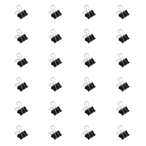 Montesy 24 Stück Edelstahl-Foldback-Clips, langer Schwanz, robuste Büroklammern für Lebensmittelbeutel, Fotodateien, Quittungen, Zeichenbretter Montesy 24 Stück Edelstahl-Foldback-Clips, langer Schwanz, robuste Büroklammern für Lebensmittelbeutel, Fotodateien, Quittungen, Zeichenbretter von Montesy