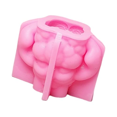 Montesy 3D-Elefanten-Statue, Silikon-Kerzenformen, Epoxidharz, Silikonformen für Kerzen, Seife, Fondant, Schokolade, Kuchen, Backen von Montesy
